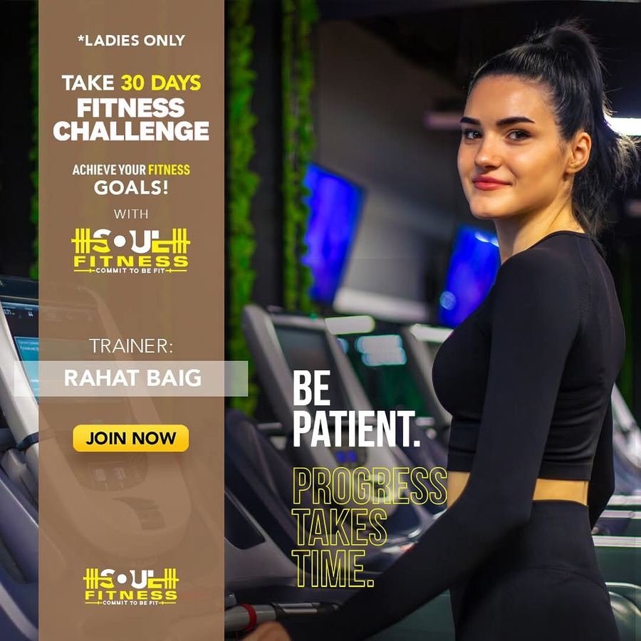 Rahat Baig, ladies fitness trainer at Soul Fitness